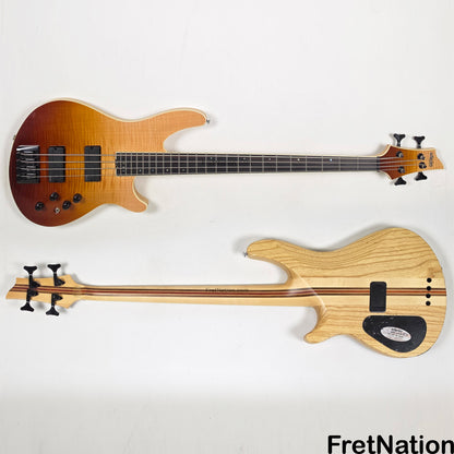Fret Nation Schecter SLS Elite-4 4-String Bass Antique Fade Burst 8.38lbs W21071569 - Pre-Owned