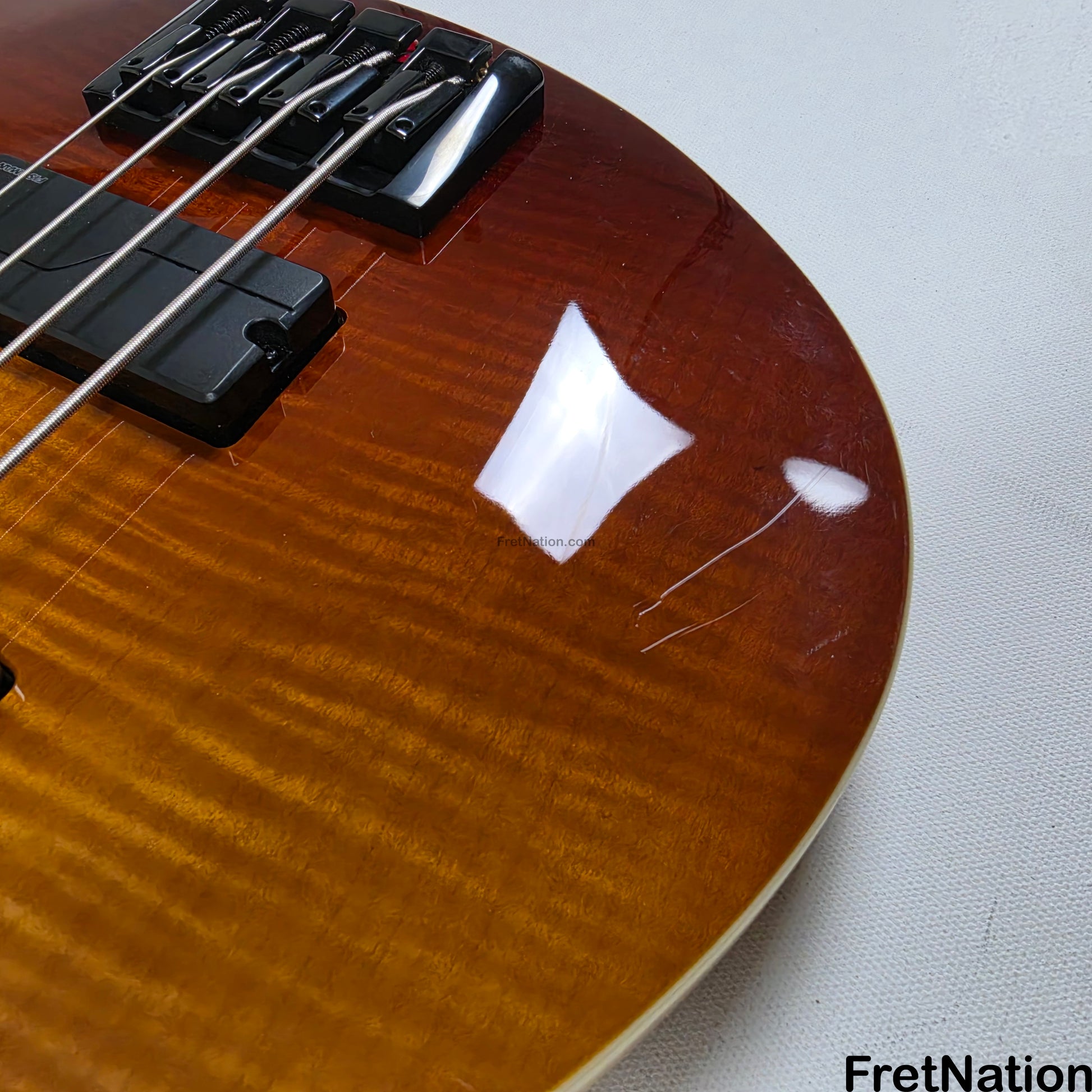 Fret Nation Schecter SLS Elite-4 4-String Bass Antique Fade Burst 8.38lbs W21071569 - Pre-Owned