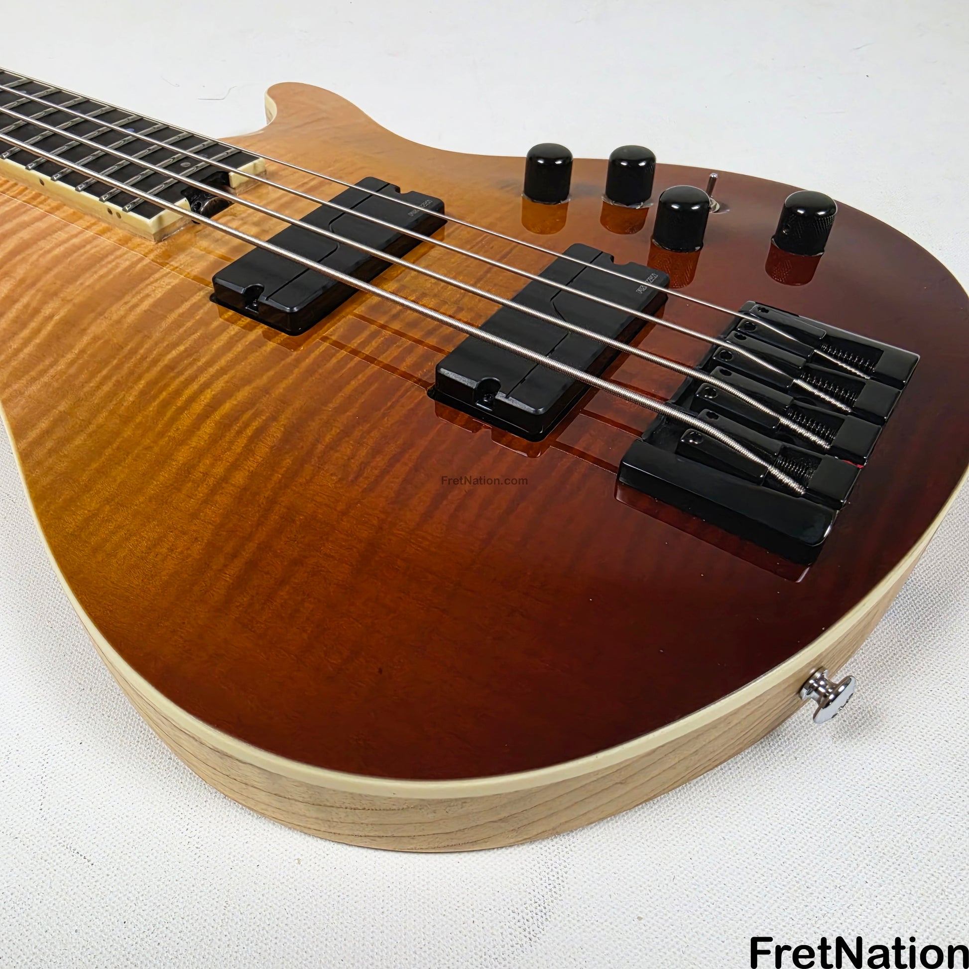 Fret Nation Schecter SLS Elite-4 4-String Bass Antique Fade Burst 8.38lbs W21071569 - Pre-Owned