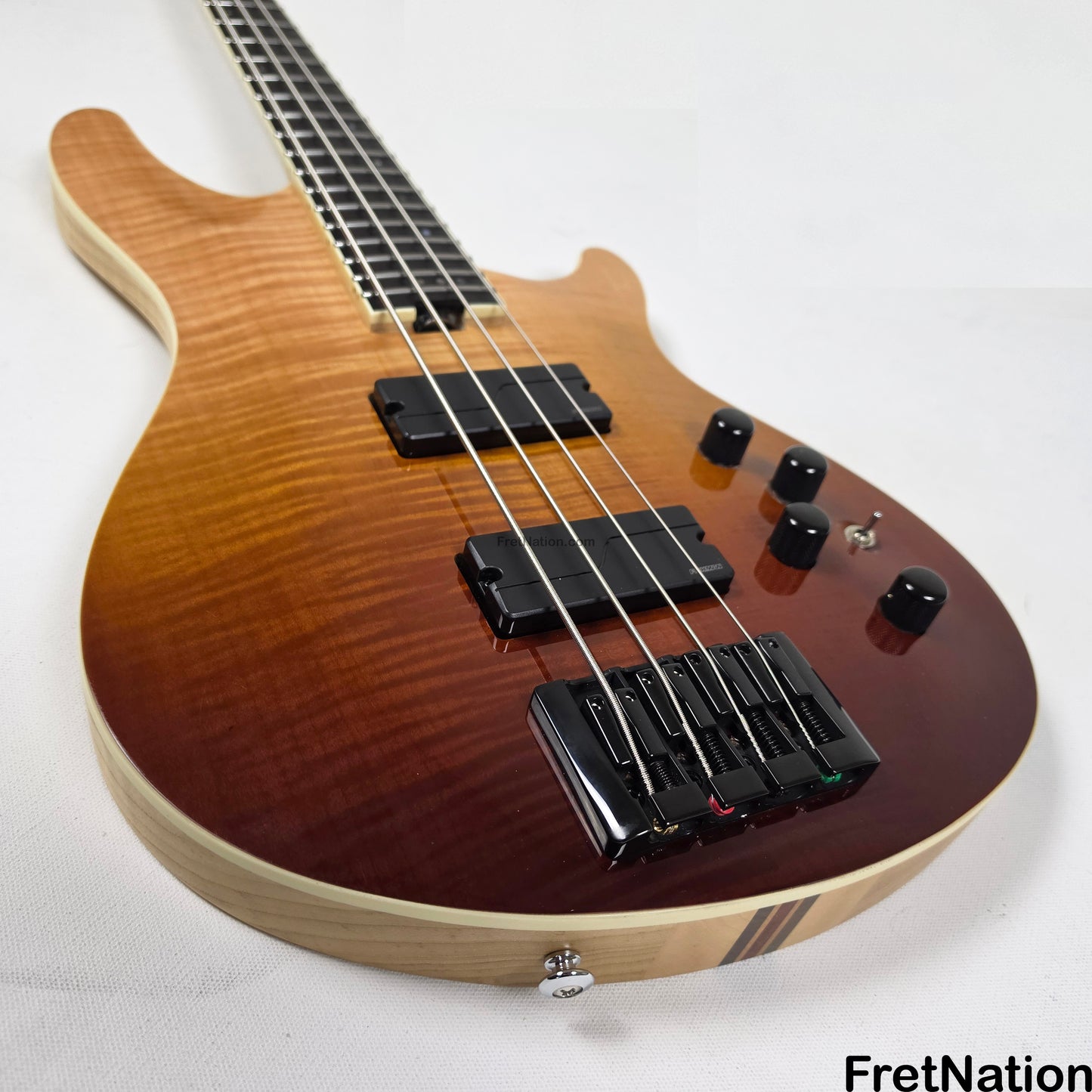 Fret Nation Schecter SLS Elite-4 4-String Bass Antique Fade Burst 8.38lbs W21071569 - Pre-Owned