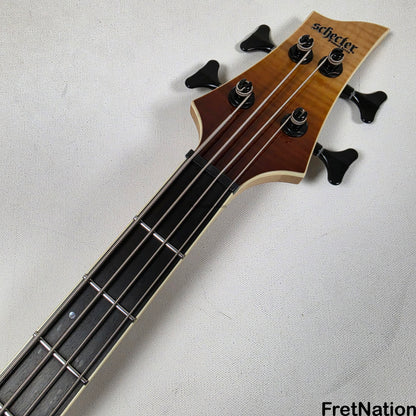 Fret Nation Schecter SLS Elite-4 4-String Bass Antique Fade Burst 8.38lbs W21071569 - Pre-Owned