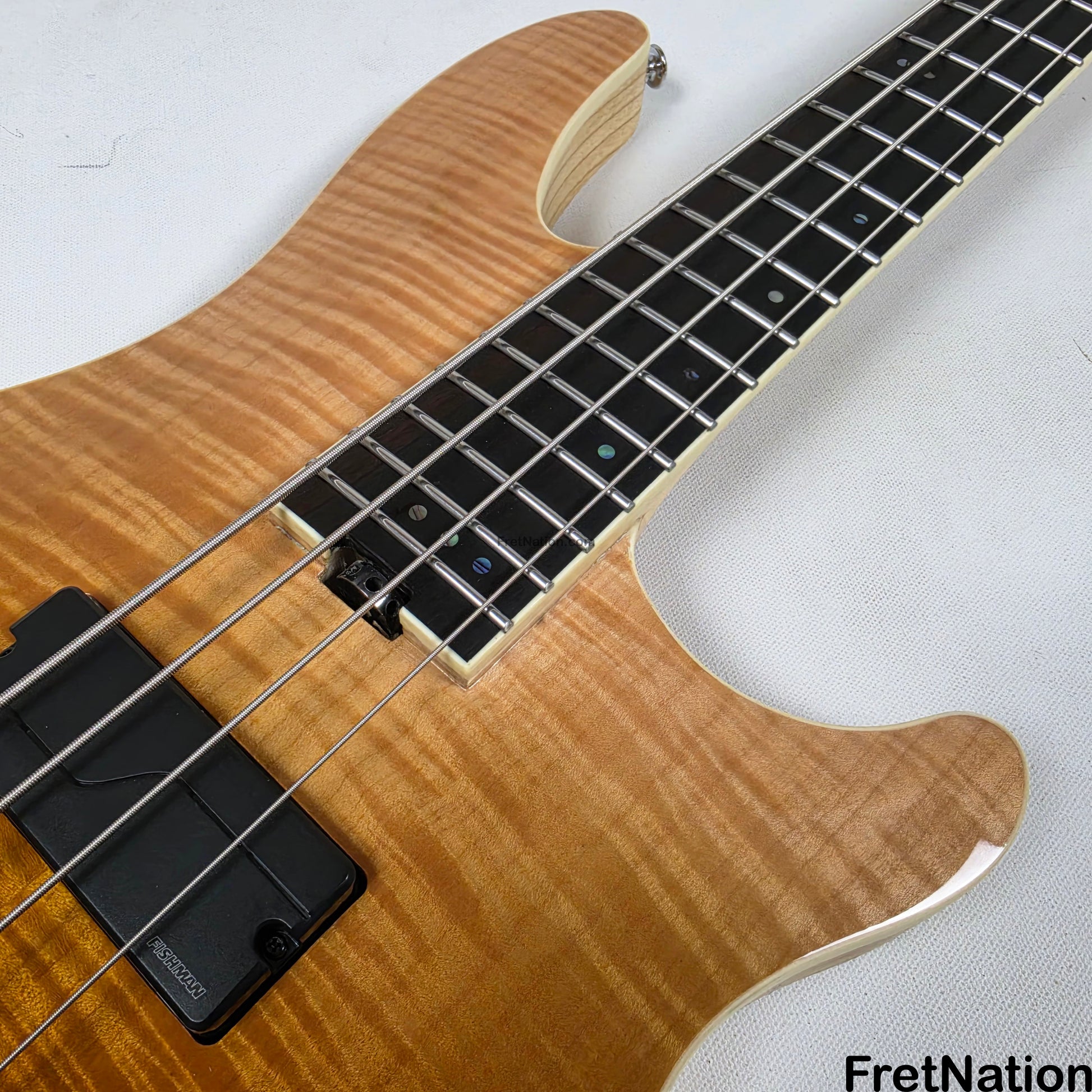 Fret Nation Schecter SLS Elite-4 4-String Bass Antique Fade Burst 8.38lbs W21071569 - Pre-Owned