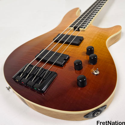 Fret Nation Schecter SLS Elite-4 4-String Bass Antique Fade Burst 8.38lbs W21071569 - Pre-Owned