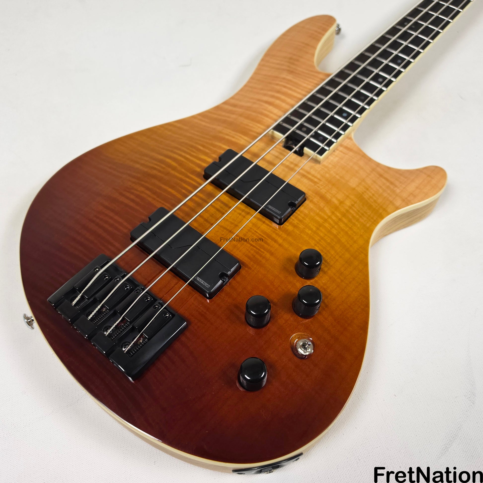 Fret Nation Schecter SLS Elite-4 4-String Bass Antique Fade Burst 8.38lbs W21071569 - Pre-Owned