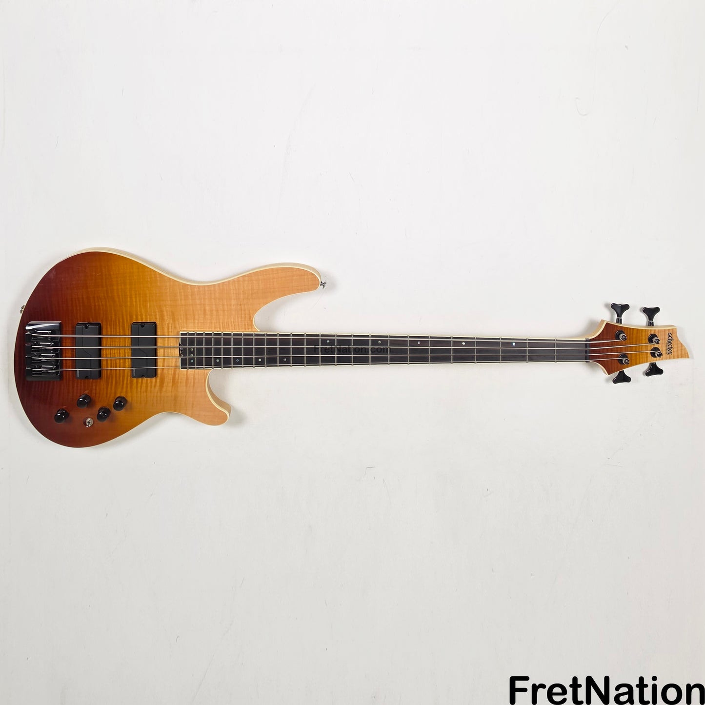 Fret Nation Schecter SLS Elite-4 4-String Bass Antique Fade Burst 8.38lbs W21071569 - Pre-Owned