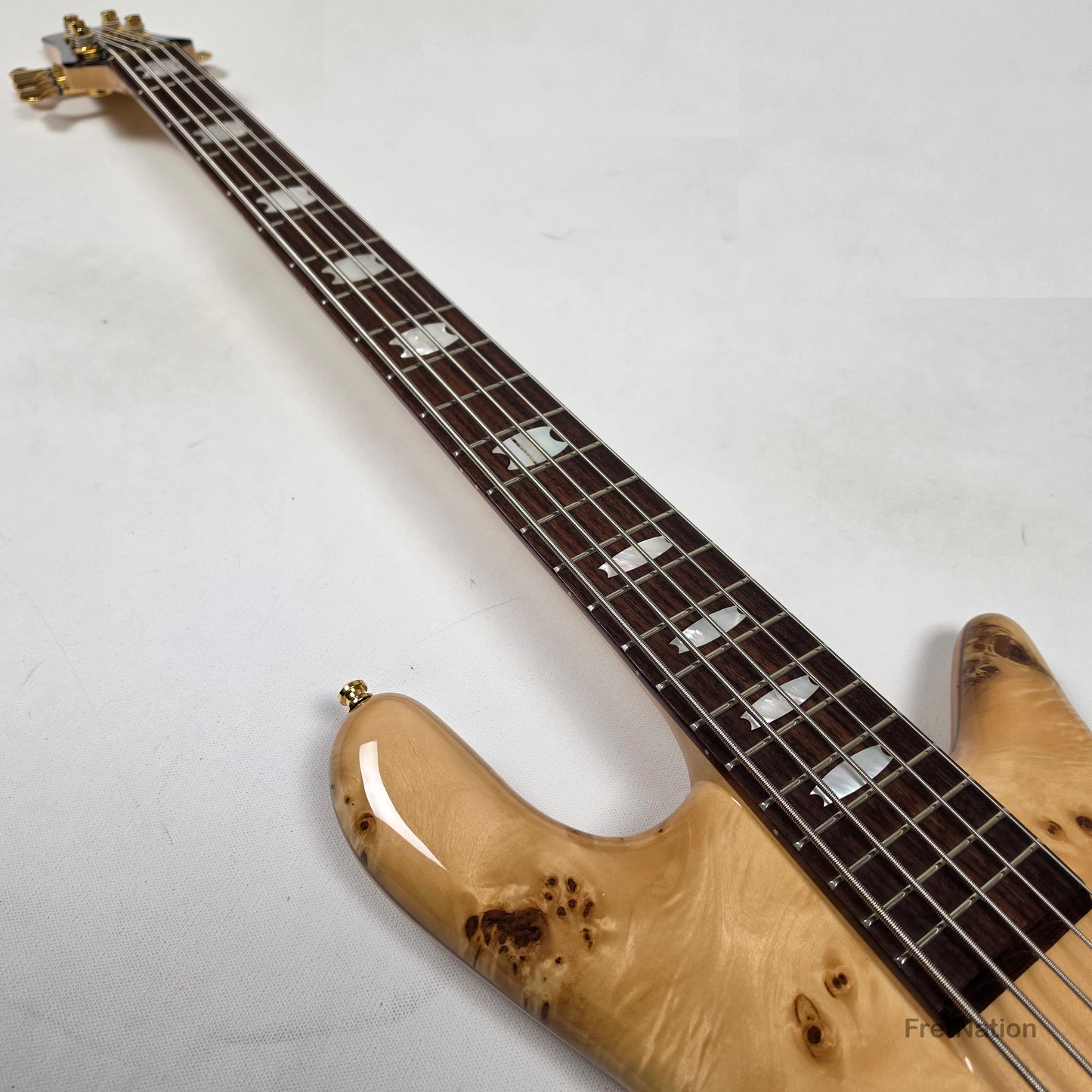 Spector Euro5LX 5-String Bass Poplar Burl Bartolini - NB14359 Pre-Owned
