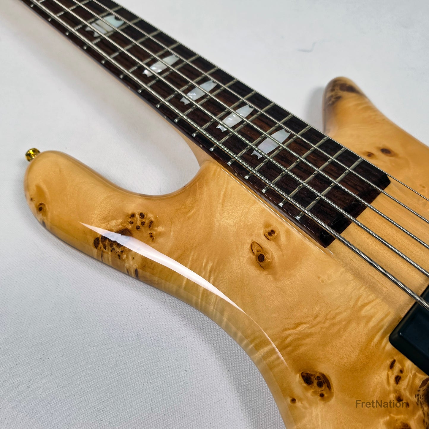 Spector Euro5LX 5-String Bass Poplar Burl Bartolini - NB14359 Pre-Owned