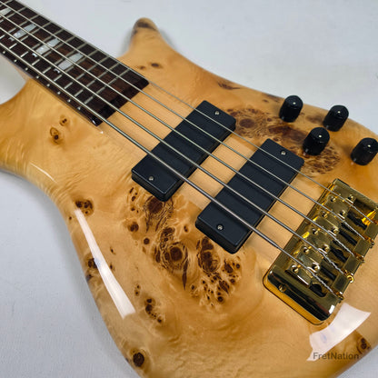 Spector Euro5LX 5-String Bass Poplar Burl Bartolini - NB14359 Pre-Owned