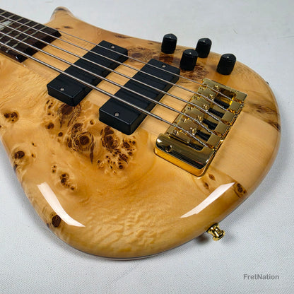 Spector Euro5LX 5-String Bass Poplar Burl Bartolini - NB14359 Pre-Owned