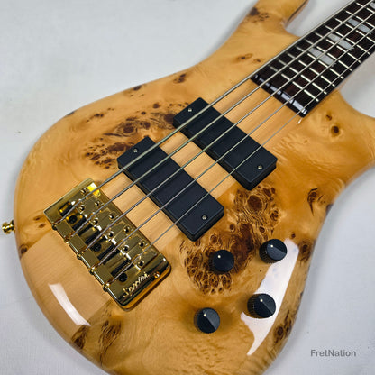 Spector Euro5LX 5-String Bass Poplar Burl Bartolini - NB14359 Pre-Owned