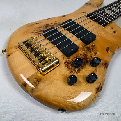 Spector Euro5LX 5-String Bass Poplar Burl Bartolini - NB14359 Pre-Owned