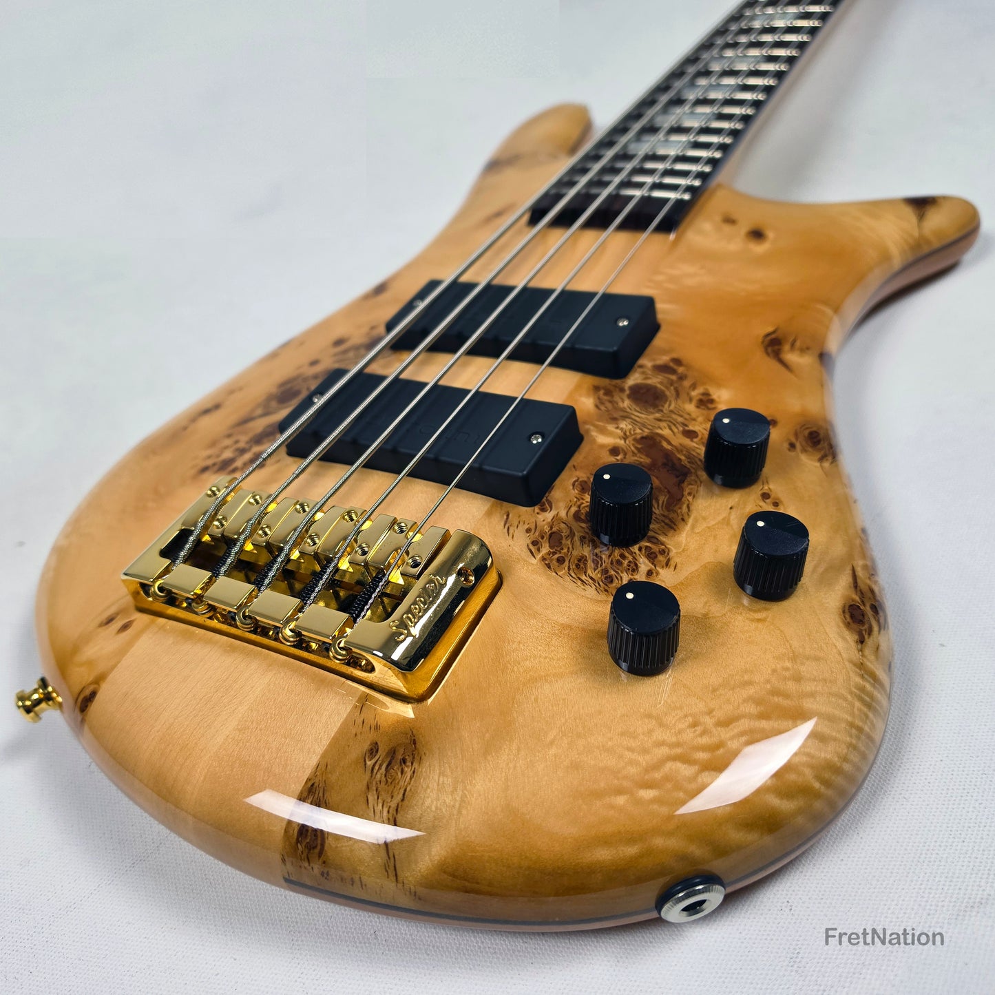 Spector Euro5LX 5-String Bass Poplar Burl Bartolini - NB14359 Pre-Owned