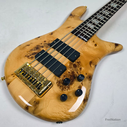 Spector Euro5LX 5-String Bass Poplar Burl Bartolini - NB14359 Pre-Owned
