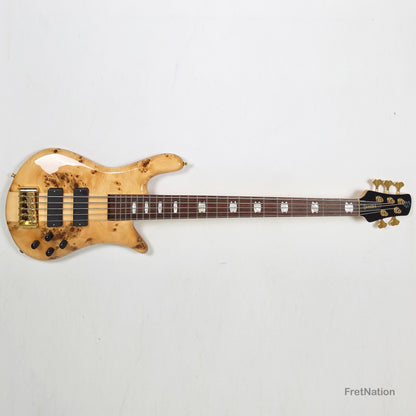 Spector Euro5LX 5-String Bass Poplar Burl Bartolini - NB14359 Pre-Owned