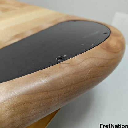 Fret Nation Spector NS-5 5-String Bass Natural Oil Bartolini #1952 - 10.02lbs Pre-Owned