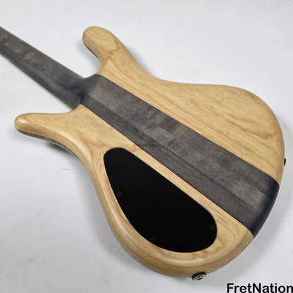 Fret Nation Spector NS-5XL 5-String Buckeye Burl Bass 8.72lbs #NS-5 704 - Pre-Owned