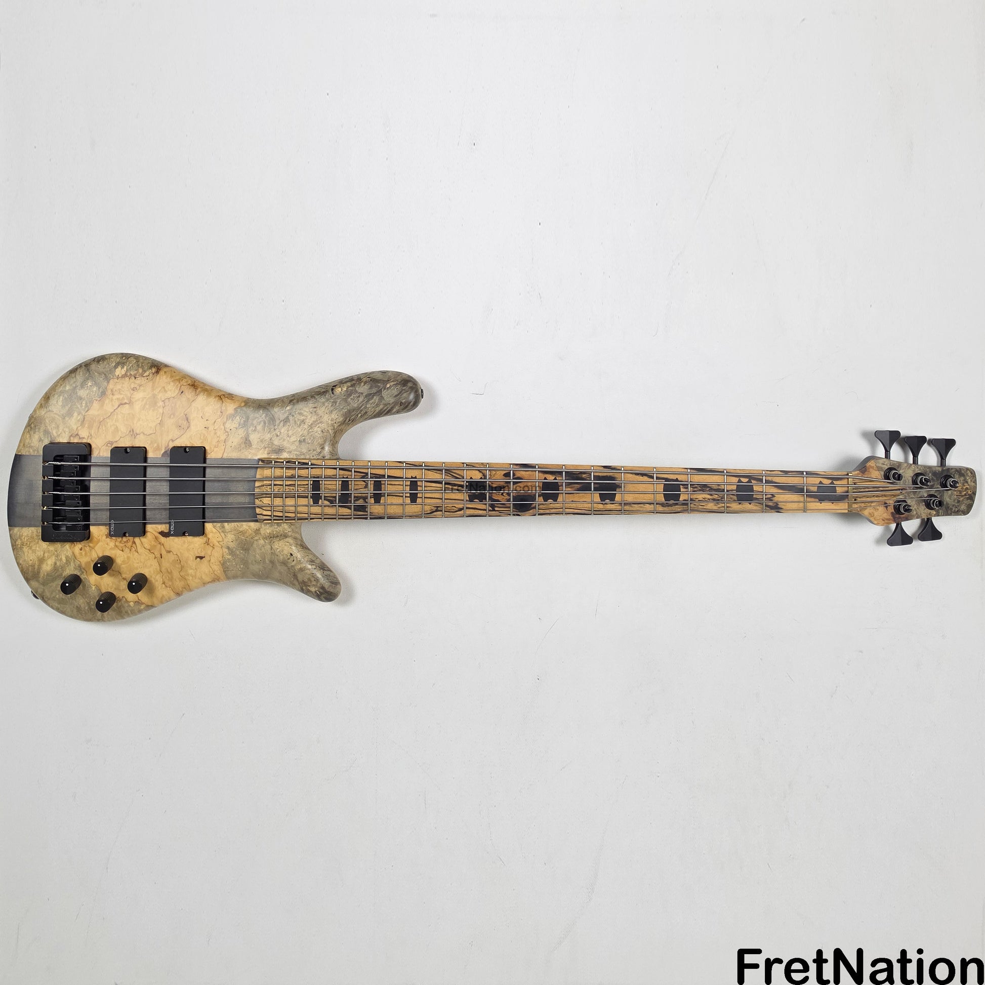 Fret Nation Spector NS-5XL 5-String Buckeye Burl Bass 8.72lbs #NS-5 704 - Pre-Owned