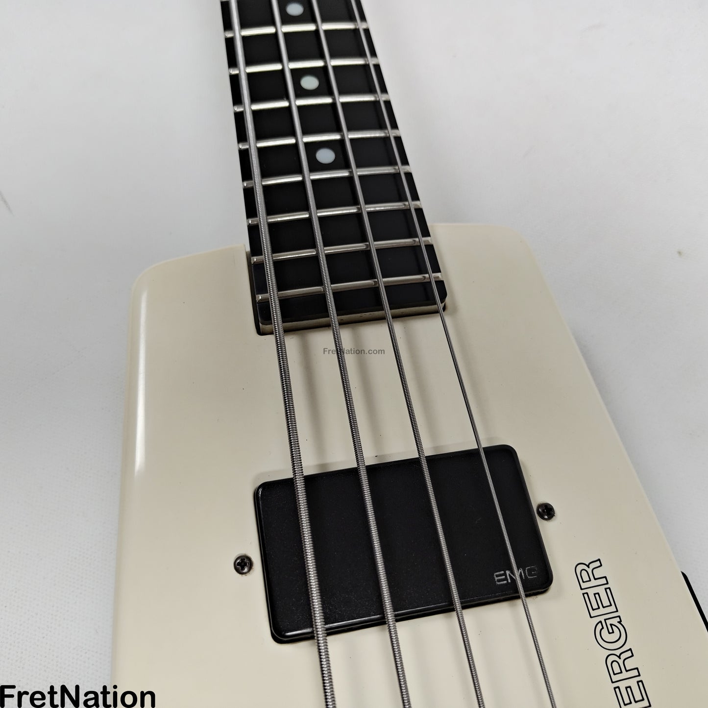 Fret Nation Steinberger XL-2 White Headless 1985 4-String Bass - 8.72lbs #3554 Pre-Owned