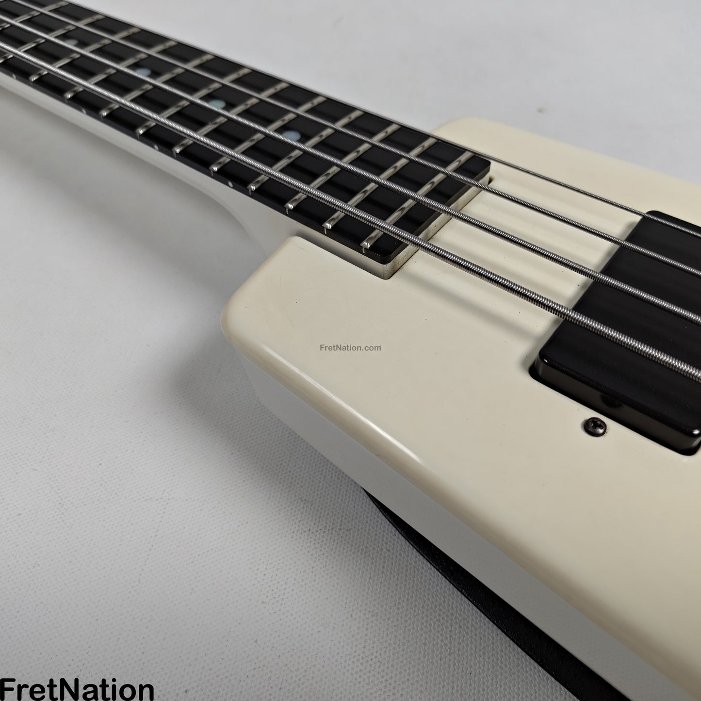 Fret Nation Steinberger XL-2 White Headless 1985 4-String Bass - 8.72lbs #3554 Pre-Owned