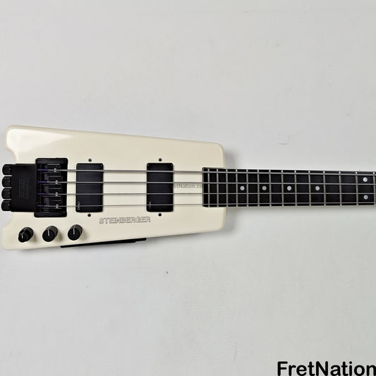 Fret Nation Steinberger XL-2 White Headless 1985 4-String Bass - 8.72lbs #3554 Pre-Owned