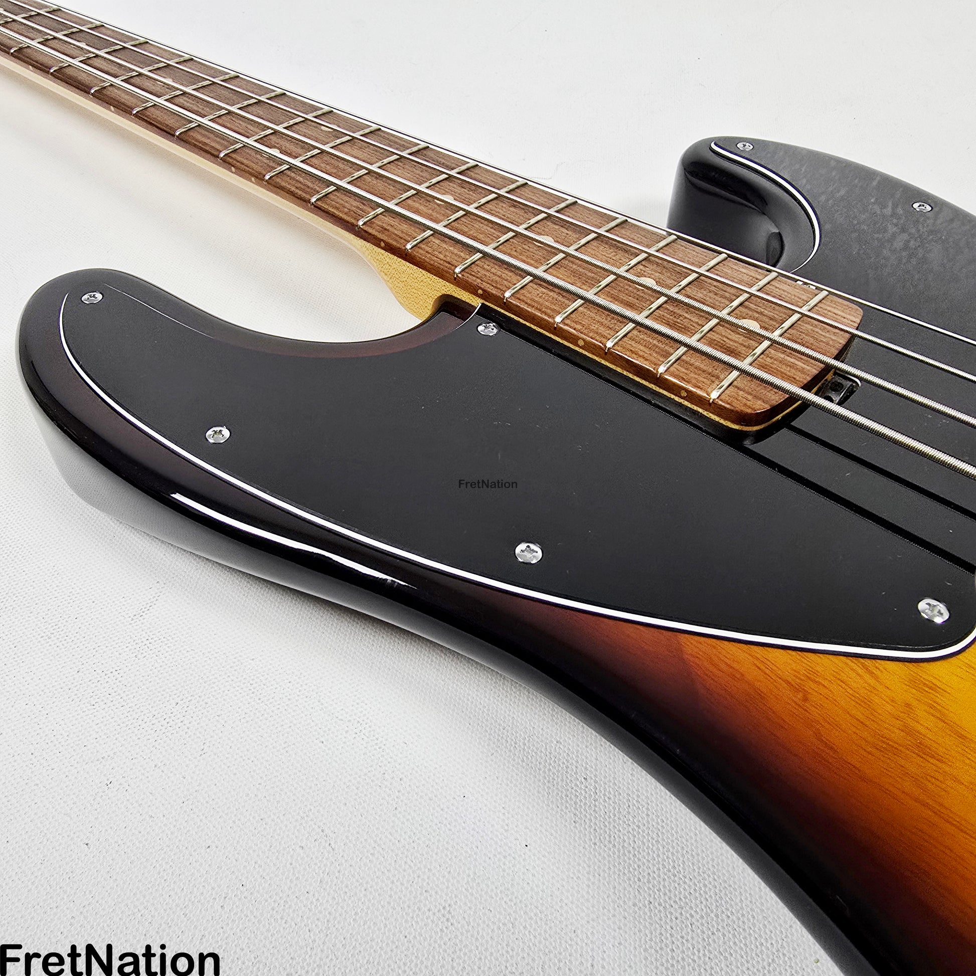 Fret Nation Valenti T21-P4 4-String '59 Burst Bass 7.66lbs #205 - Pre-Owned