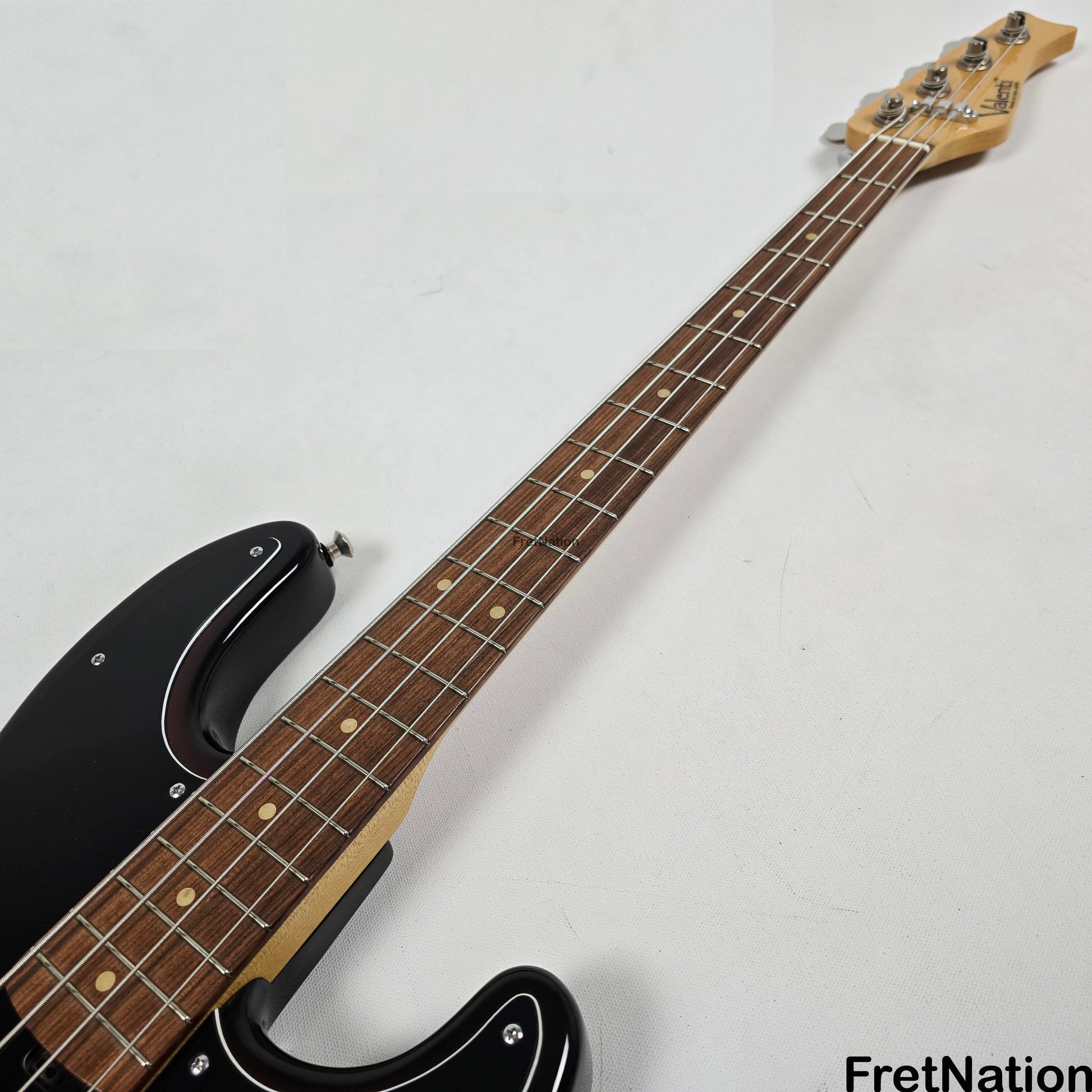 Fret Nation Valenti T21-P4 4-String '59 Burst Bass 7.66lbs #205 - Pre-Owned