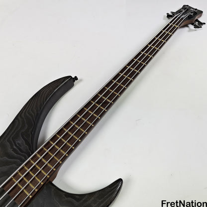 Fret Nation Warwick Vampyre Dark Lord 4-String Bass Black Ash - 11.74lbs K 138301-07 Pre-Owned