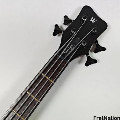 Fret Nation Warwick Vampyre Dark Lord 4-String Bass Black Ash - 11.74lbs K 138301-07 Pre-Owned