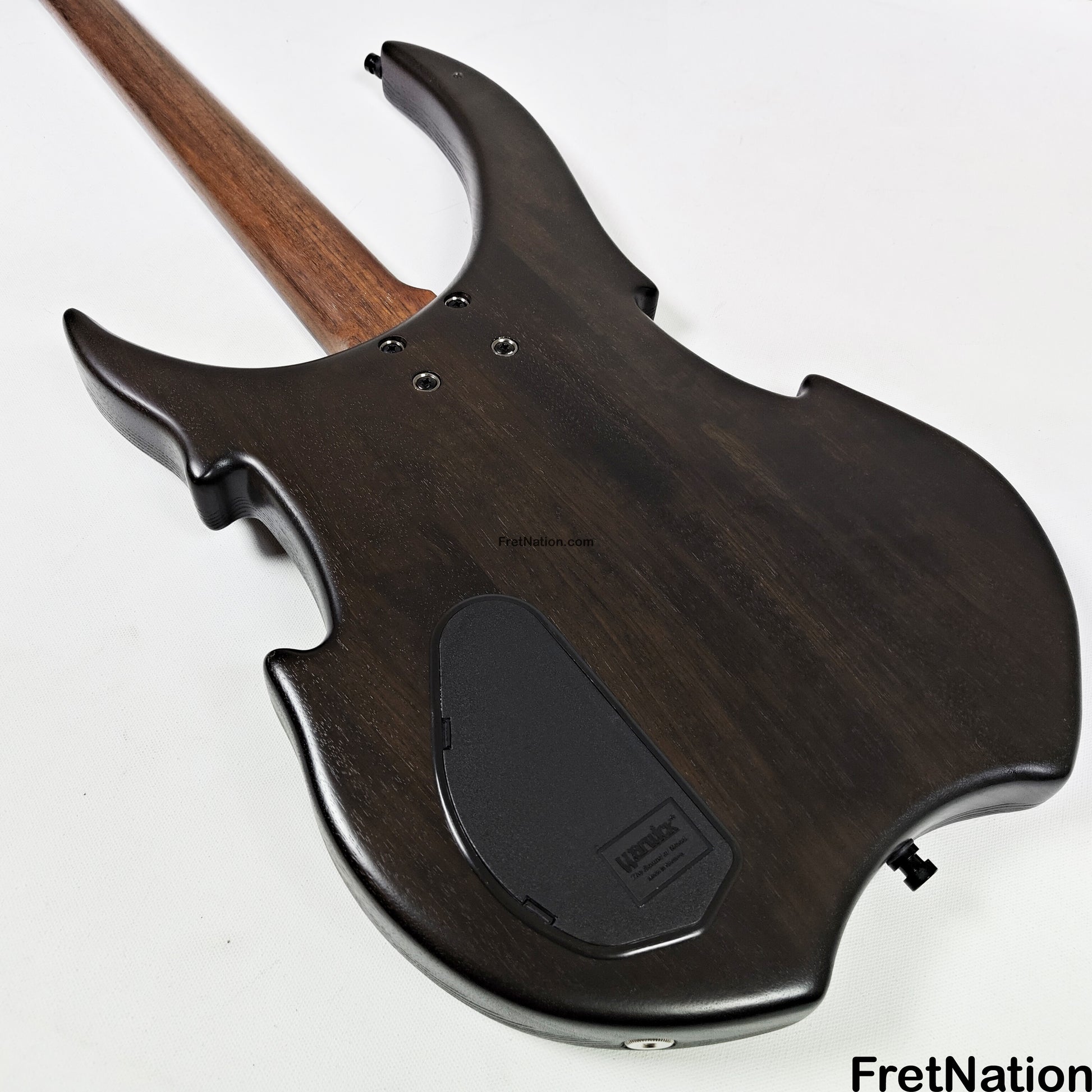 Fret Nation Warwick Vampyre Dark Lord 4-String Bass Black Ash - 11.74lbs K 138301-07 Pre-Owned