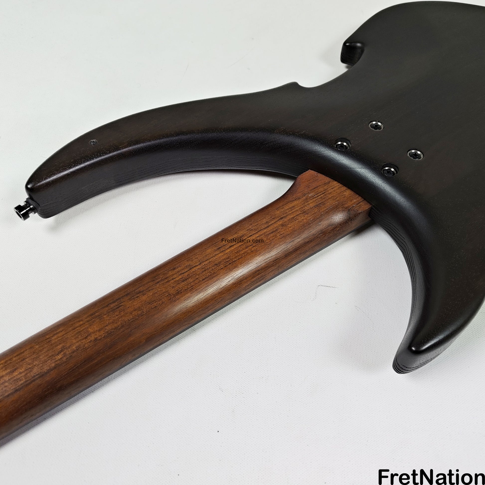 Fret Nation Warwick Vampyre Dark Lord 4-String Bass Black Ash - 11.74lbs K 138301-07 Pre-Owned