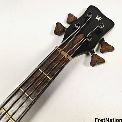 Fret Nation Warwick MasterBuilt Dolphin SN 4-String Special Edition - 9.68lbs J 164007-23 Pre-Owned