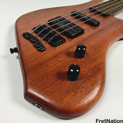 Fret Nation Warwick MasterBuilt Dolphin SN 4-String Special Edition - 9.68lbs J 164007-23 Pre-Owned
