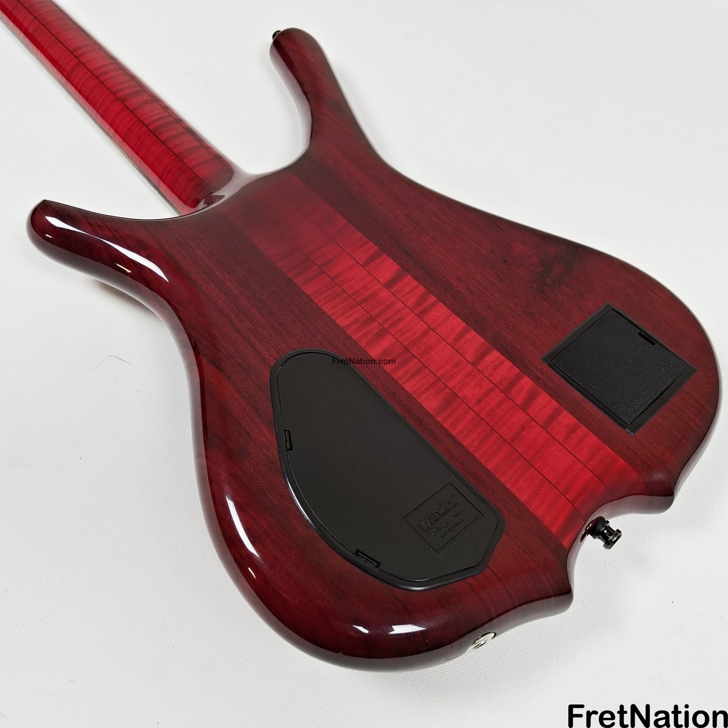 Fret Nation Warwick Infinity 4-String Bass Burgundy Red w/ LED's - 9.50lbs G 079241-00 Pre-Owned