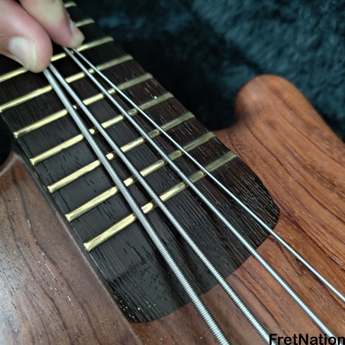 Warwick Warwick Thumb NT 4-String Bass Bubinga 10.34lbs 1996 - Neck Repair - Pre-Owned - F 031263-96