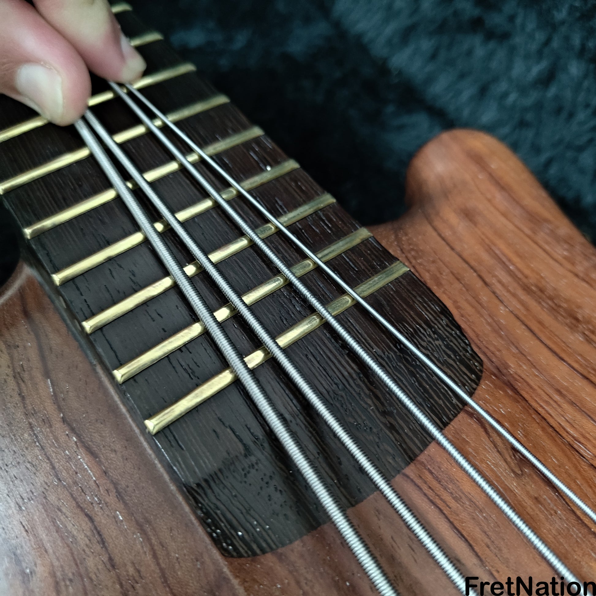 Warwick Warwick Thumb NT 4-String Bass Bubinga 10.34lbs 1996 - Neck Repair - Pre-Owned - F 031263-96