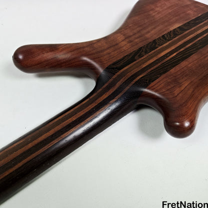 Warwick Warwick Thumb NT 4-String Bass Bubinga 10.34lbs 1996 - Neck Repair - Pre-Owned - F 031263-96