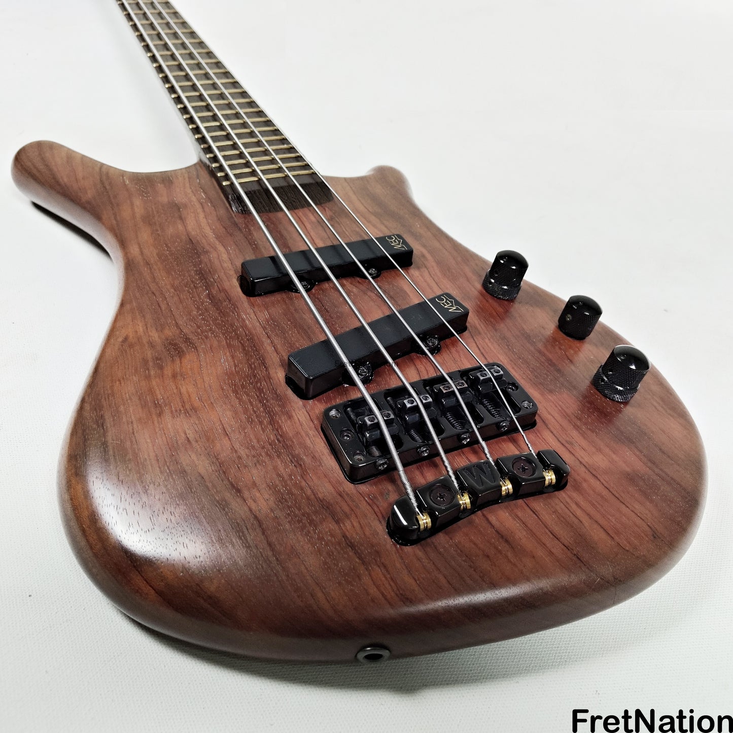 Warwick Warwick Thumb NT 4-String Bass Bubinga 10.34lbs 1996 - Neck Repair - Pre-Owned - F 031263-96