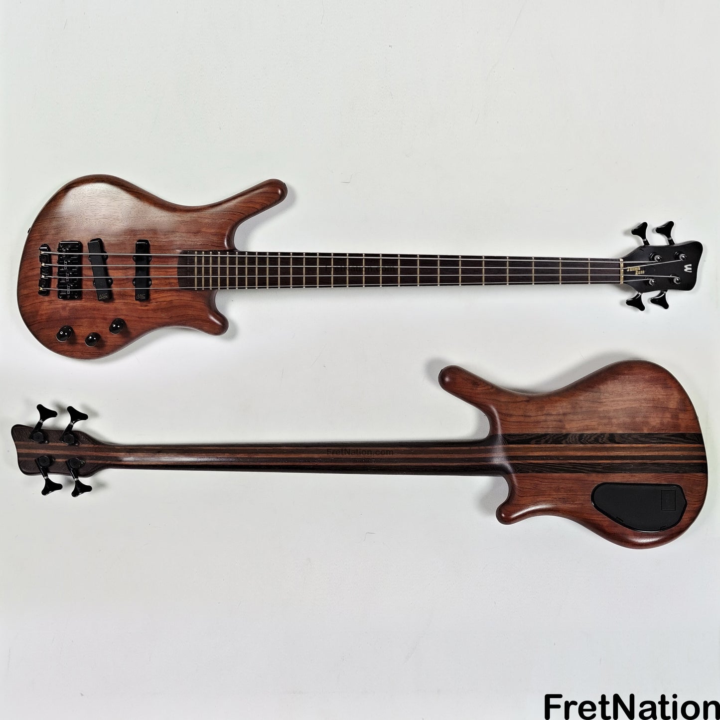 Warwick Warwick Thumb NT 4-String Bass Bubinga 10.34lbs 1996 - Neck Repair - Pre-Owned - F 031263-96
