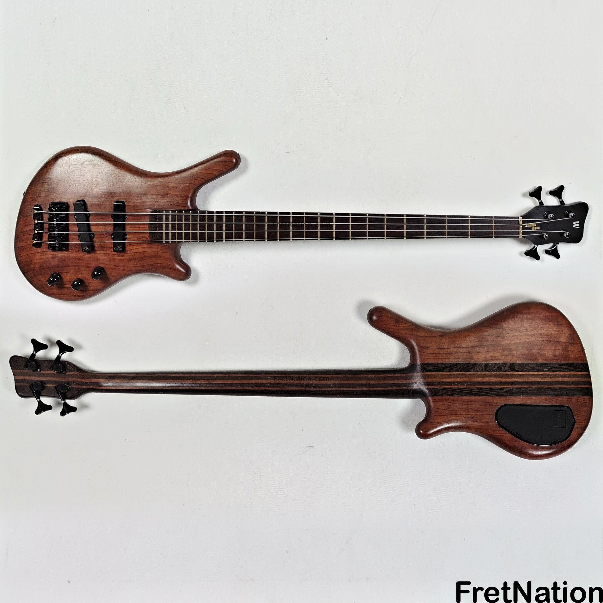 Warwick Warwick Thumb NT 4-String Bass Bubinga 10.34lbs 1996 - Neck Repair - Pre-Owned - F 031263-96