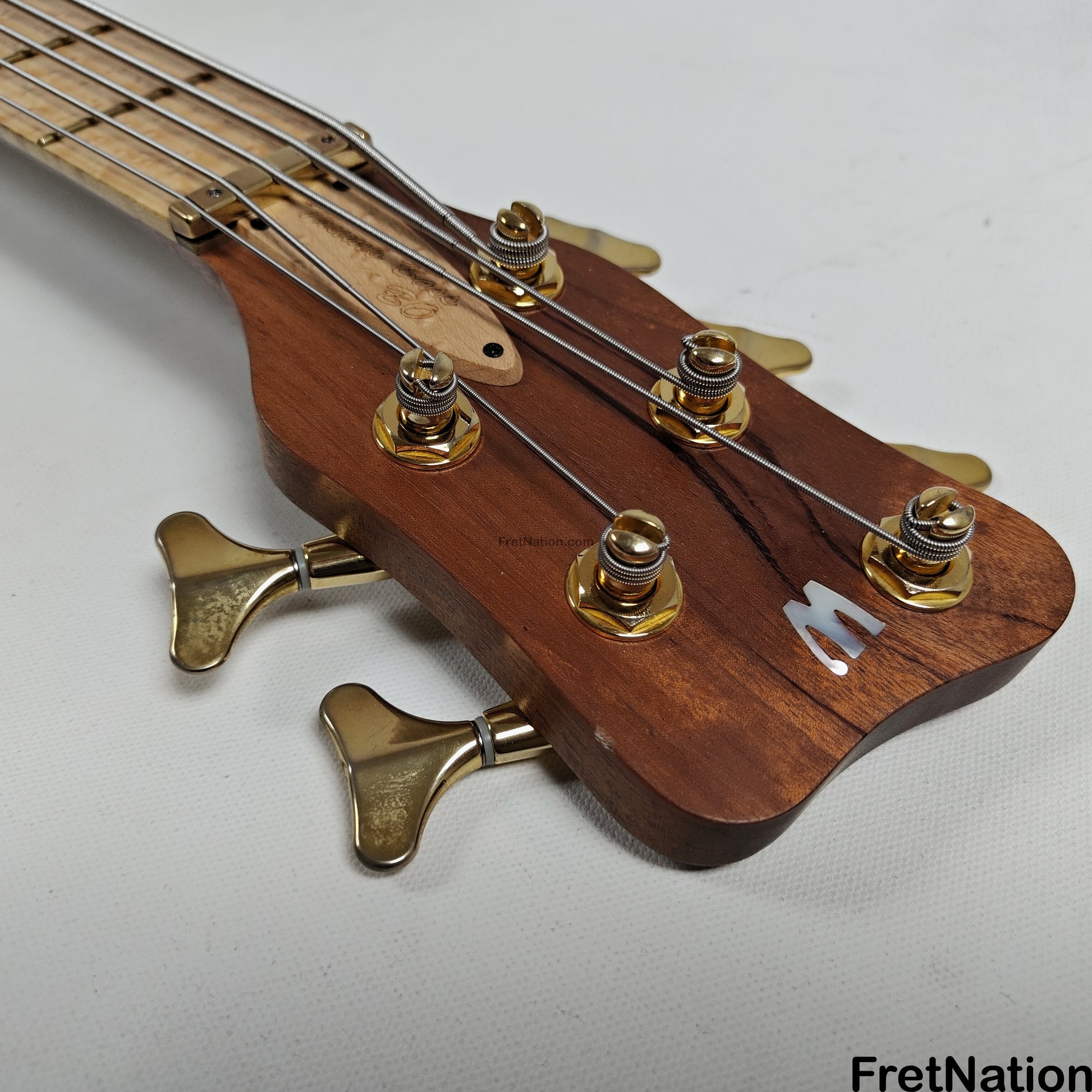 Fret Nation Warwick MasterBuilt Custom Shop Thumb Bolt-On XL 5-String Bass 35" Scale - 10.72lbs D 162386-17 Pre-Owned