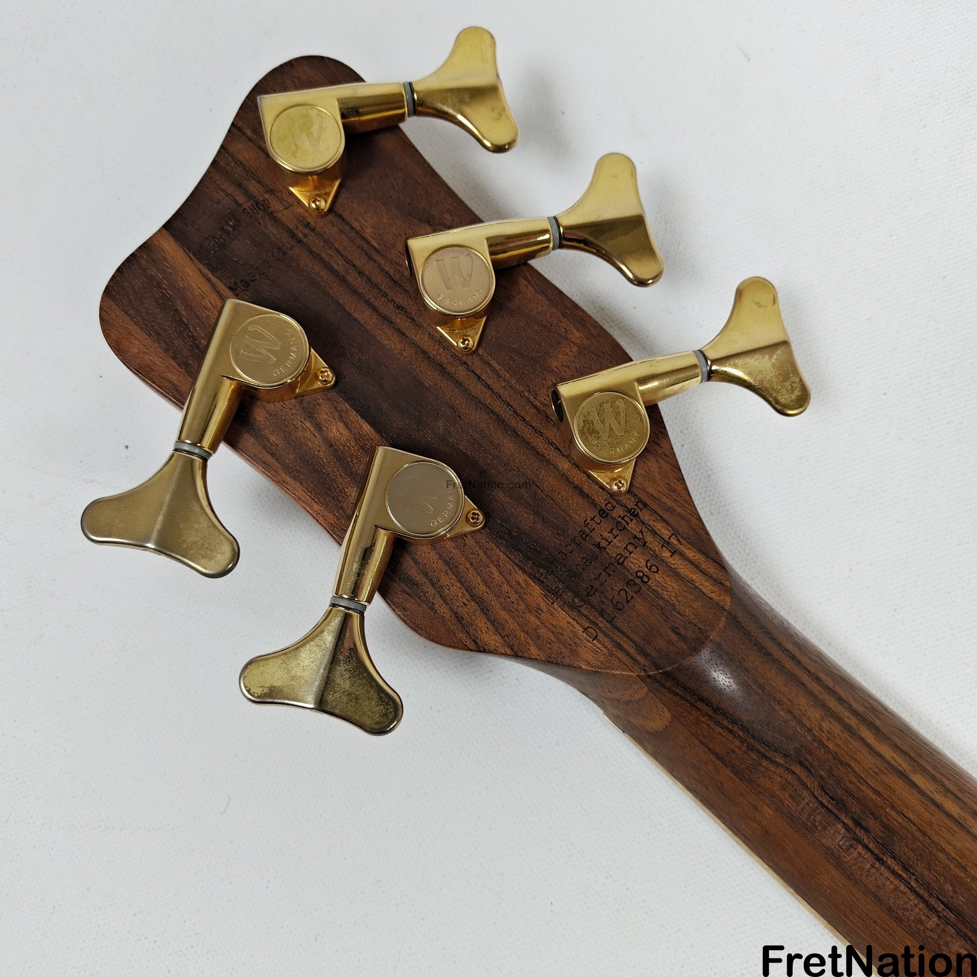 Fret Nation Warwick MasterBuilt Custom Shop Thumb Bolt-On XL 5-String Bass 35" Scale - 10.72lbs D 162386-17 Pre-Owned