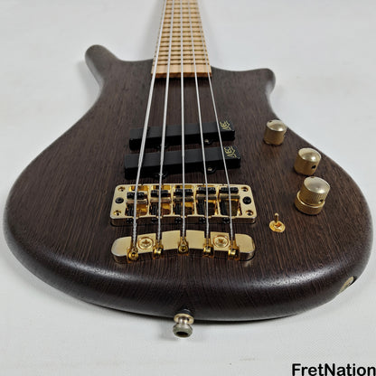 Fret Nation Warwick MasterBuilt Custom Shop Thumb Bolt-On XL 5-String Bass 35" Scale - 10.72lbs D 162386-17 Pre-Owned