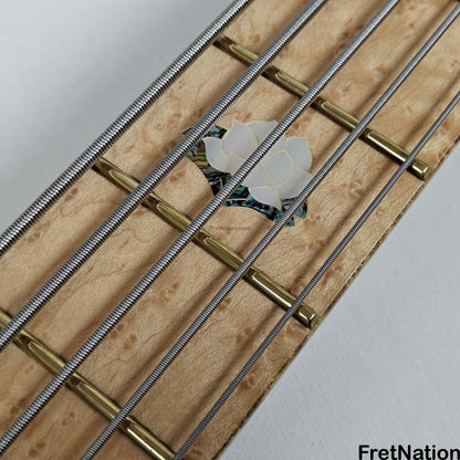 Fret Nation Warwick MasterBuilt Custom Shop Thumb Bolt-On XL 5-String Bass 35" Scale - 10.72lbs D 162386-17 Pre-Owned