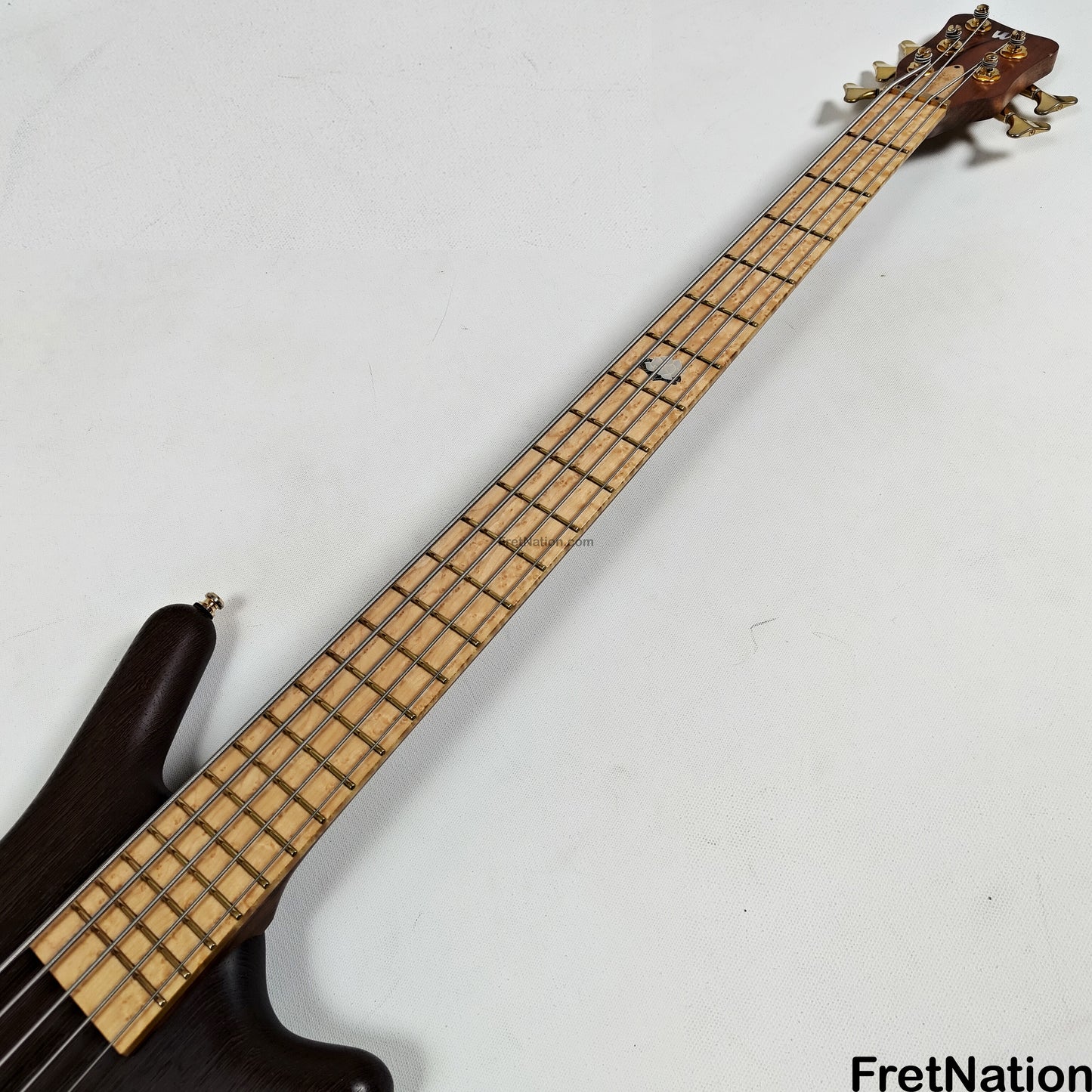 Fret Nation Warwick MasterBuilt Custom Shop Thumb Bolt-On XL 5-String Bass 35" Scale - 10.72lbs D 162386-17 Pre-Owned