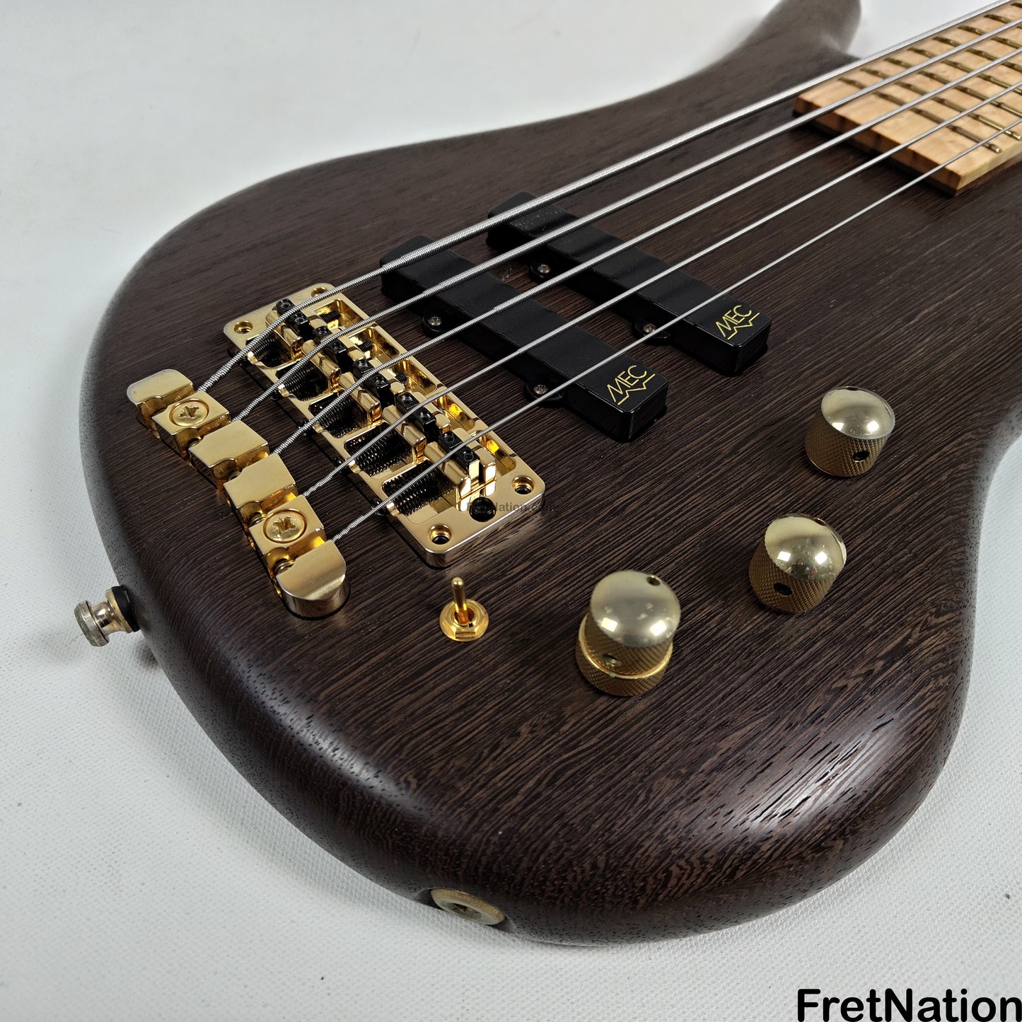 Fret Nation Warwick MasterBuilt Custom Shop Thumb Bolt-On XL 5-String Bass 35" Scale - 10.72lbs D 162386-17 Pre-Owned