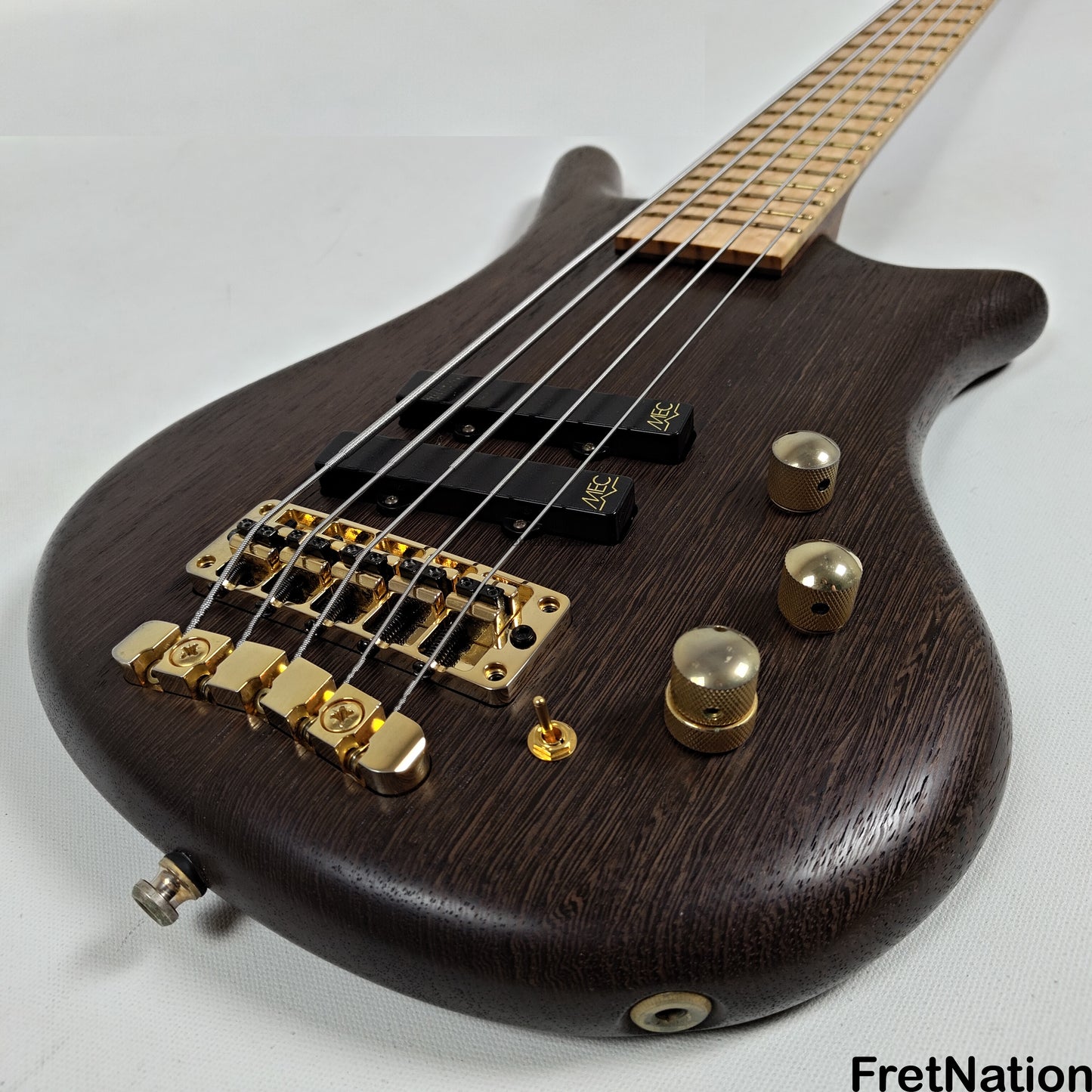 Fret Nation Warwick MasterBuilt Custom Shop Thumb Bolt-On XL 5-String Bass 35" Scale - 10.72lbs D 162386-17 Pre-Owned