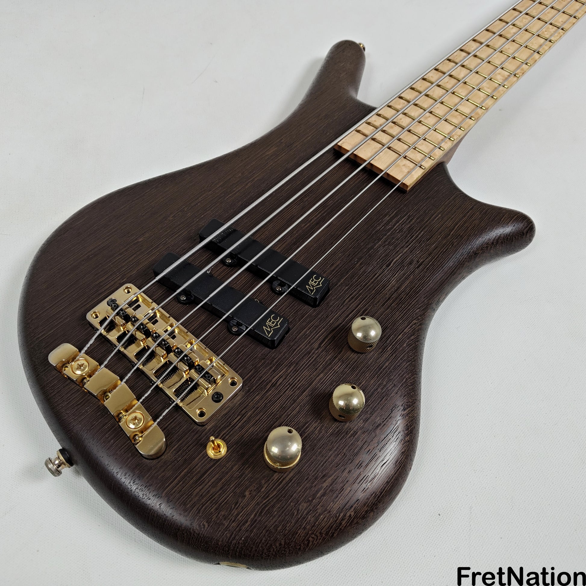 Fret Nation Warwick MasterBuilt Custom Shop Thumb Bolt-On XL 5-String Bass 35" Scale - 10.72lbs D 162386-17 Pre-Owned