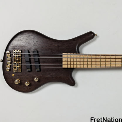 Fret Nation Warwick MasterBuilt Custom Shop Thumb Bolt-On XL 5-String Bass 35" Scale - 10.72lbs D 162386-17 Pre-Owned