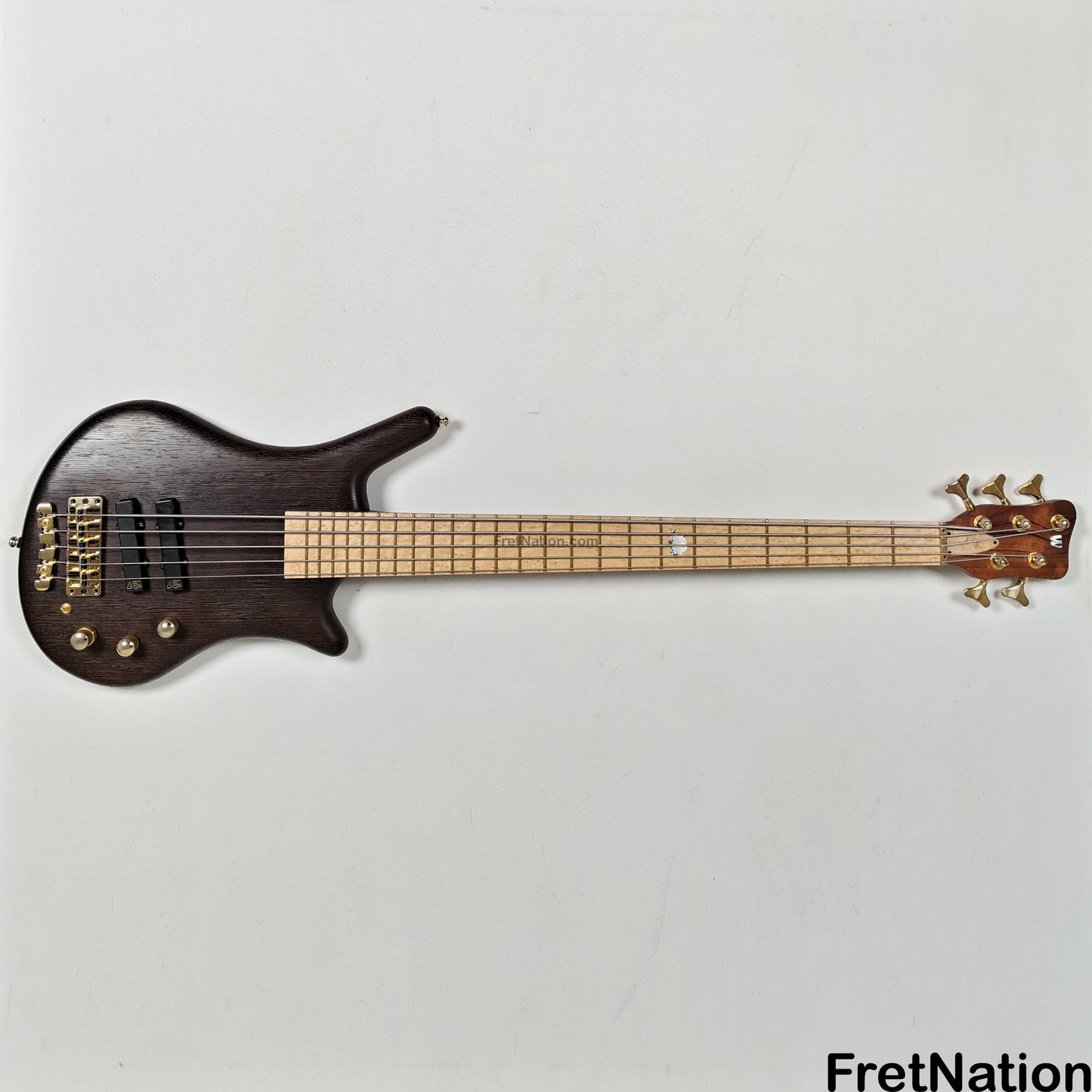 Fret Nation Warwick MasterBuilt Custom Shop Thumb Bolt-On XL 5-String Bass 35" Scale - 10.72lbs D 162386-17 Pre-Owned