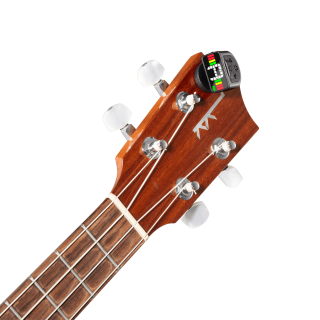 D'Addario D'Addario Micro Rechargeable Headstock Guitar Tuner - PW-CT-12RC Black